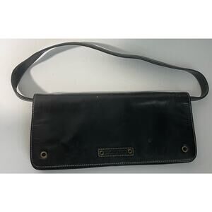 Vintage  Anne Klein Clutch - Red Lining with Shoukder Strap